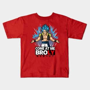 Come At Me Bro Japanese Anime Manga Superhero Otaku Meme Parody Kids T-Shirt